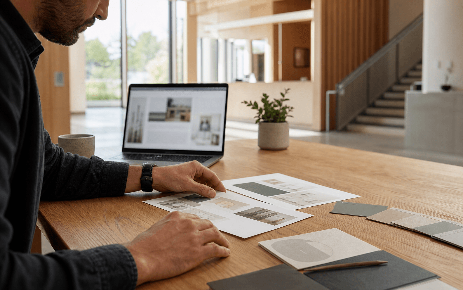 A church website being designed from shared ministry content
